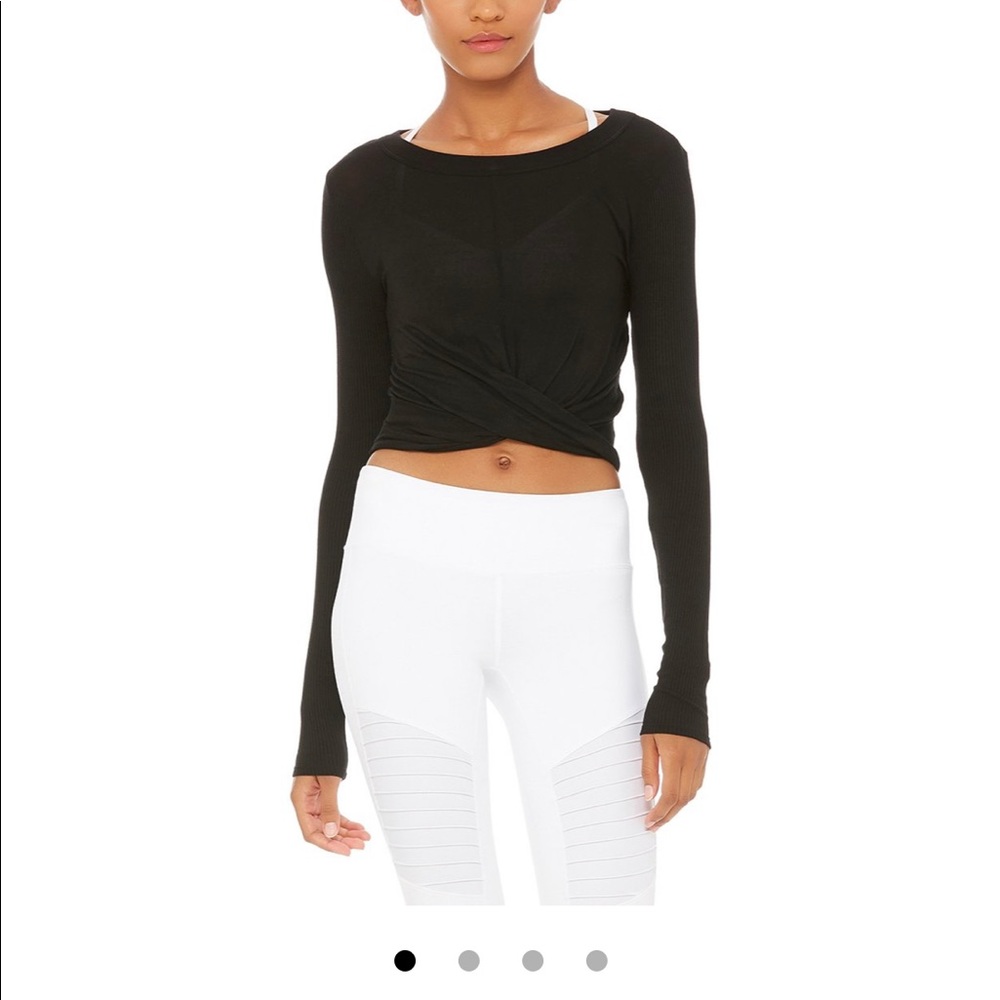 Alo Yoga COVER LONG SLEEVE TOP